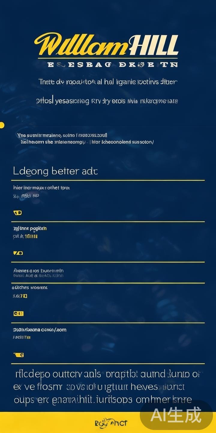 威廉希尔被誉为博彩界的传奇平台,深受玩家喜爱与信赖 在当今全球博彩行业中,选择一个可靠且享有盛誉的平台